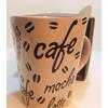 Kép 4/6 - Cappuccinos Bögre kanállal dobozban Barna 