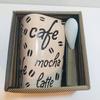 Kép 6/6 - Cappuccinos Bögre kanállal dobozban Barna 