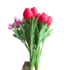 Kép 1/3 - Virág Gumi Tulipán Élethű 5 szál/csokor